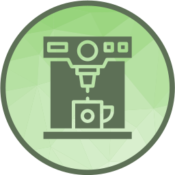 Coffee machine icon