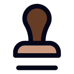 Rubber stamp icon