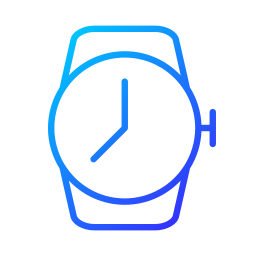 reloj de pulsera icono