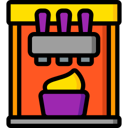 Ice cream machine icon