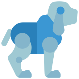 Собака-робот иконка