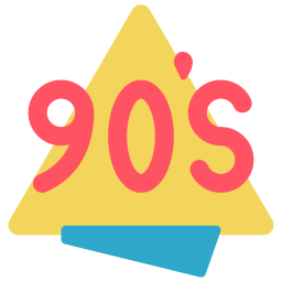 jaren negentig icoon