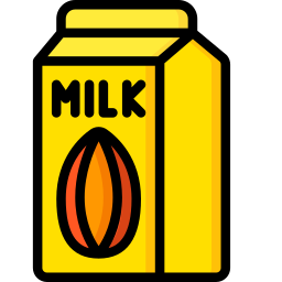 leche de almendras icono