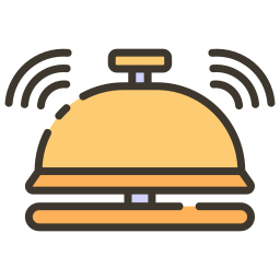 Desk bell icon