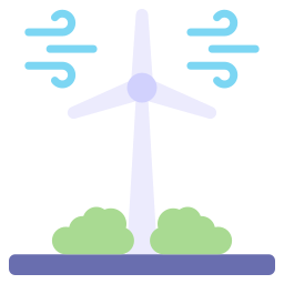 Énergie éolienne Icône