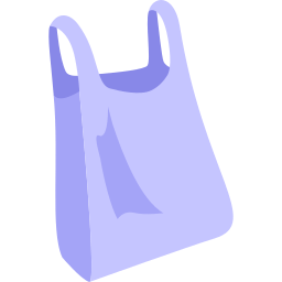 plastikowa torba ikona