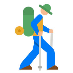 Hiking icon