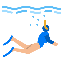 Snorkeling icon