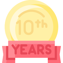 10 anos Ícone