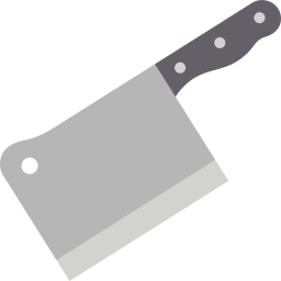 couteau couperet Icône