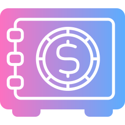 Safe deposit icon