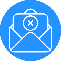 Delete message icon