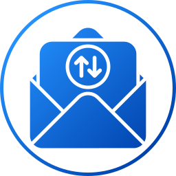 intercambiar correos icono