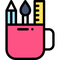 Pencil case icon