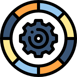 Data processing icon