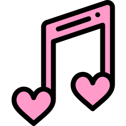 romantische muziek icoon
