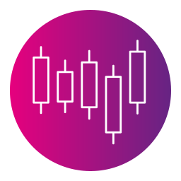 Candlestick chart icon