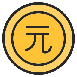 nieuwe taiwanese dollar icoon