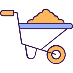 Wheelbarrow icon