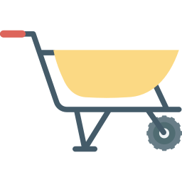 Trolley cart icon