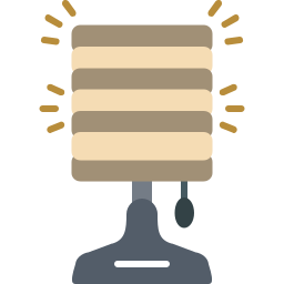 Table lamp icon