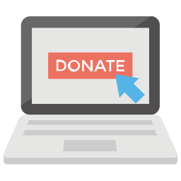 donación en línea icono