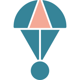 paracadutismo icona