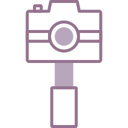cámara submarina icono