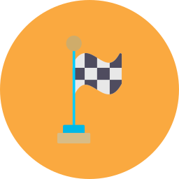 race vlag icoon