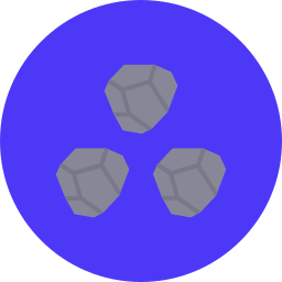 둥근 돌 icon