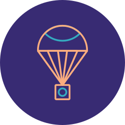 Parachute icon