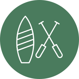 paddel boot icon