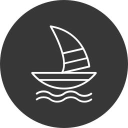 windsurfingu ikona