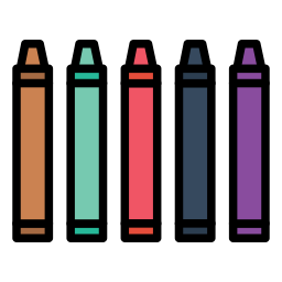 crayons Icône