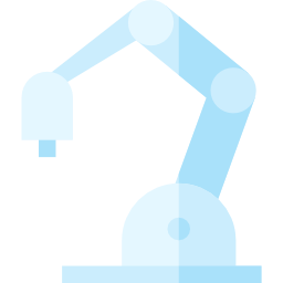 bras de robot Icône