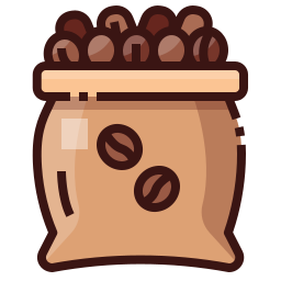 Coffee bag icon