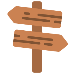 Signpost icon