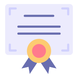 certificado icono