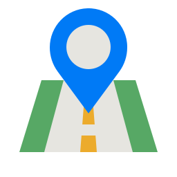 Road map icon