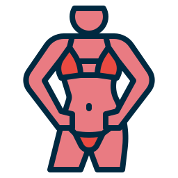 bikini icono