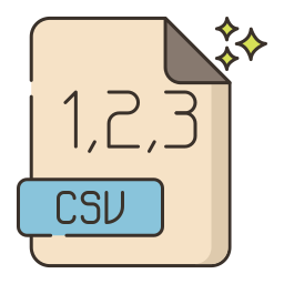 csv 파일 icon
