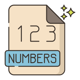 숫자 icon