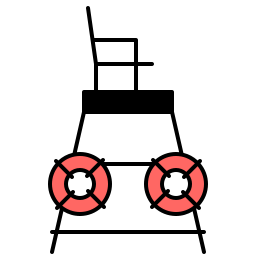 rettungsschwimmerstuhl icon