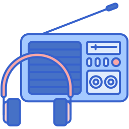 audioapparaat icoon
