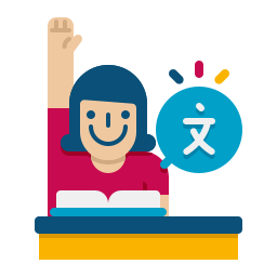 Language learning icon