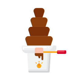 Шоколадный фонтан иконка