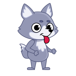 lobo sticker