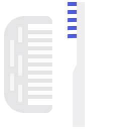 Comb tool icon