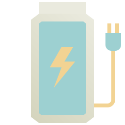 Rechargeable battery icon