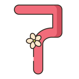 숫자 7 icon